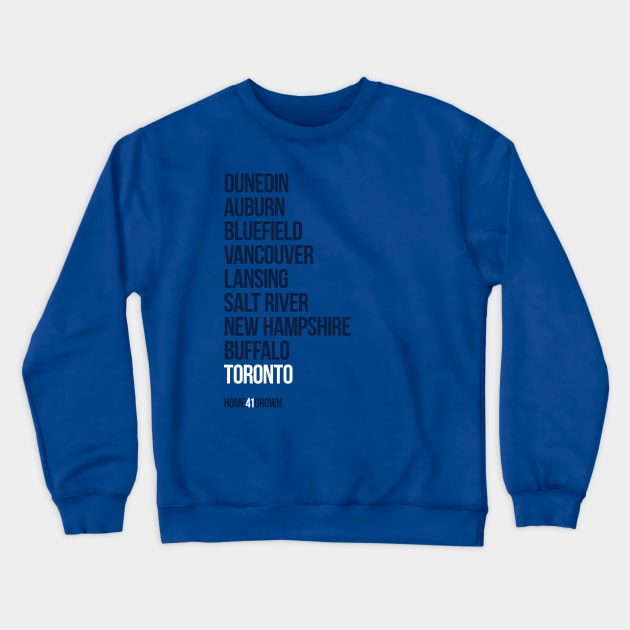 "Homegrown Series" Toronto: Sanch Crewneck Sweatshirt by alanduda